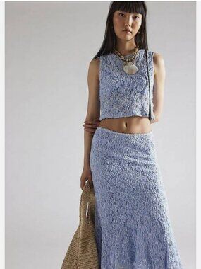 Free People Laney Set in Blue, NWOT, Size XL